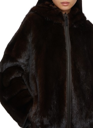  - YVES SALOMON - Mink Fur Technical Jacket