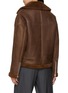 Back View - Click To Enlarge - YVES SALOMON - Shearling Biker Jacket
