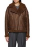 Main View - Click To Enlarge - YVES SALOMON - Shearling Biker Jacket
