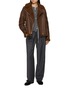 Figure View - Click To Enlarge - YVES SALOMON - Shearling Biker Jacket