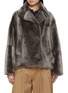 Main View - Click To Enlarge - YVES SALOMON - Shearling Pea Jacket