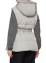 Back View - Click To Enlarge - YVES SALOMON - Rex Fur Trim Light Puffer Gilet