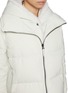  - YVES SALOMON - Mink Trim Hood Technical Zip Up Jacket