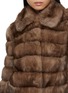  - YVES SALOMON - Collared Sable Fur Jacket