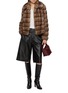 Figure View - Click To Enlarge - YVES SALOMON - Collared Sable Fur Jacket