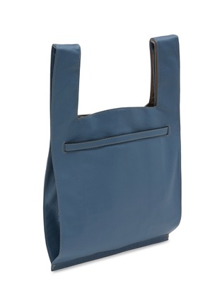 Detail View - Click To Enlarge - BEAUTIFUL PEOPLE BAGS - Large Shrink Leather Market Bag