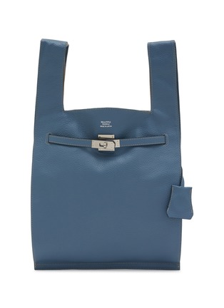 Main View - Click To Enlarge - BEAUTIFUL PEOPLE BAGS - Large Shrink Leather Market Bag