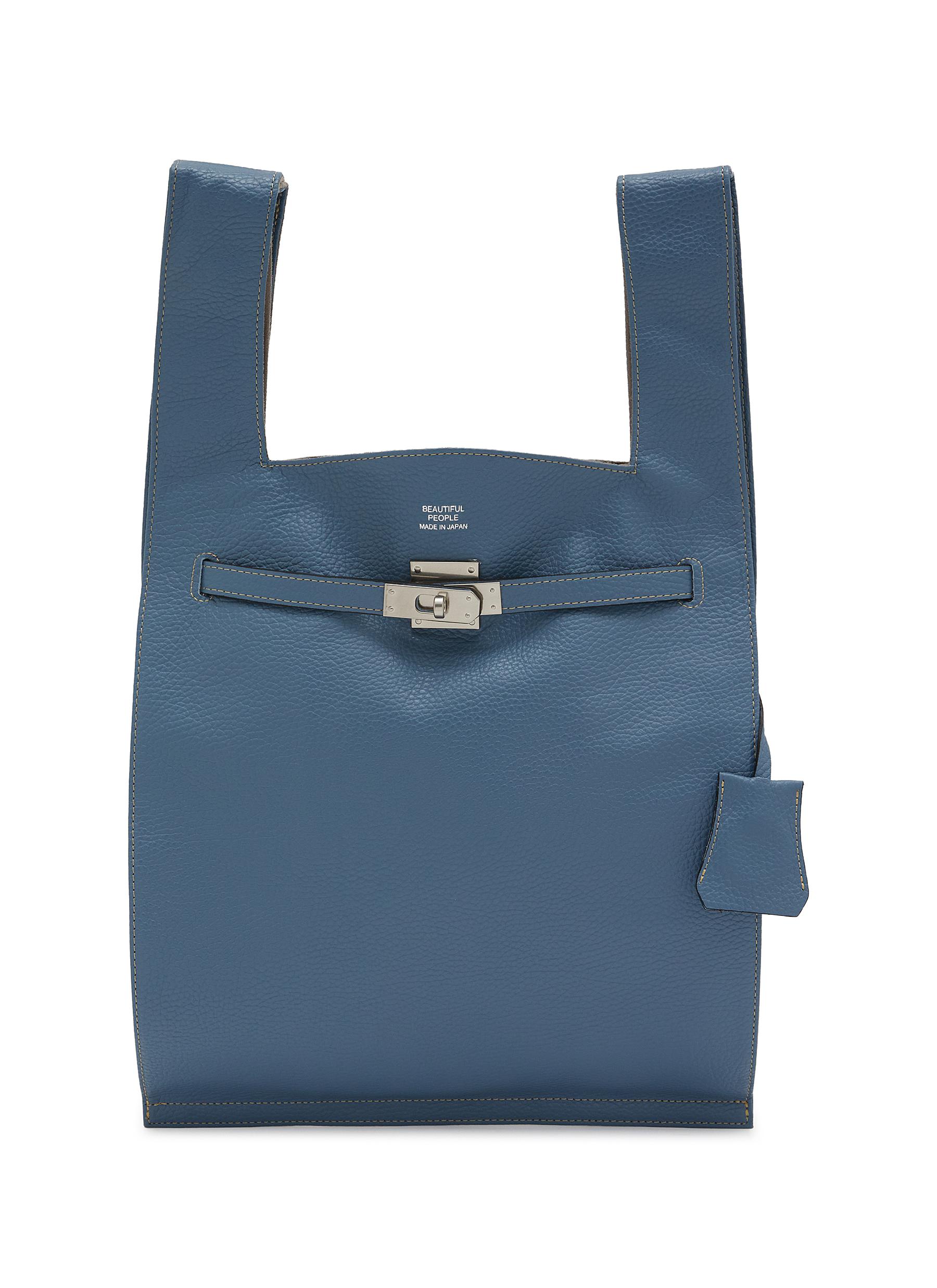 BEAUTIFUL PEOPLE | Large Shrink Leather Market Bag | Women