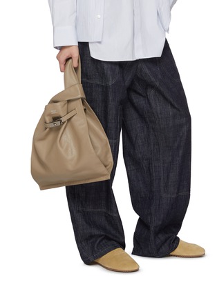 Figure View - Click To Enlarge - BEAUTIFUL PEOPLE - Large Shrink Leather Market Bag