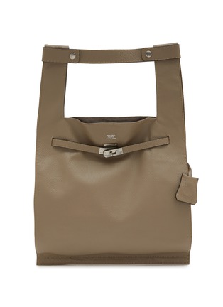 Main View - Click To Enlarge - BEAUTIFUL PEOPLE BAGS - Extra Large Shrink Leather Market Bag