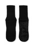 Detail View - Click To Enlarge - MOVEACTIVE - Crew Non-Slip Grip Socks Set of 3 — Black