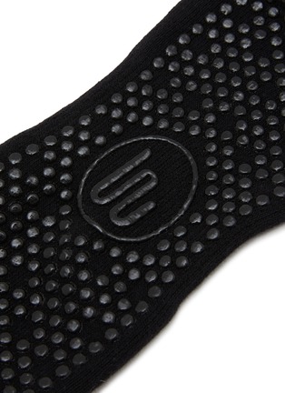  - MOVEACTIVE - Crew Non-Slip Grip Socks Set of 3 — Black