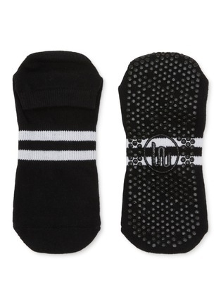  - MOVEACTIVE - Classic Low Rise Grip Socks Set of 3 — Black