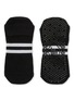  - MOVEACTIVE - Classic Low Rise Grip Socks Set of 3 — Black