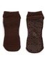 Detail View - Click To Enlarge - MOVEACTIVE - Classic Low Rise Grip Socks Set of 3 — Espresso