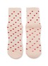  - MOVEACTIVE - Crew Non-Slip Grip Socks Set of 3 — Soft Pink