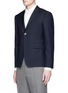Front View - Click To Enlarge - THOM BROWNE  - Crab embroidered wool blazer