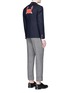 Figure View - Click To Enlarge - THOM BROWNE  - Crab embroidered wool blazer