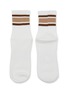 Detail View - Click To Enlarge - MOVEACTIVE - Crew Non-Slip Grip Socks Set of 3 — Espresso