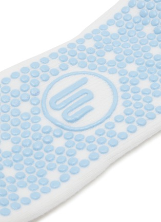  - MOVEACTIVE - Crew Non-Slip Grip Socks Set of 3 — Powder Blue