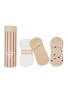Main View - Click To Enlarge - MOVEACTIVE - Classic Low Rise Grip Socks Set of 3 — Almond