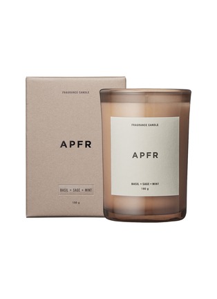Main View - Click To Enlarge - APFR - Basil + Sage + Mint Fragrance Candle 190g