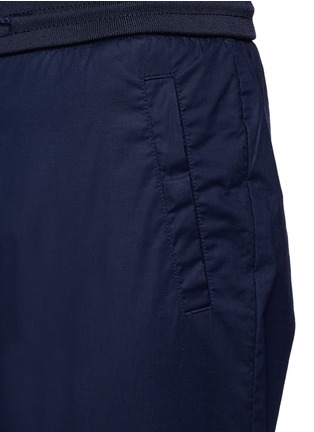 Detail View - Click To Enlarge - ARMANI COLLEZIONI - Drawstring jogging pants