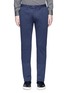 Main View - Click To Enlarge - ARMANI COLLEZIONI - Tailored stretch cotton blend pants