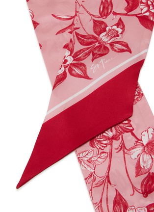 Detail View - Click To Enlarge - ST. PIECE - Blair Silk Skinny Scarf