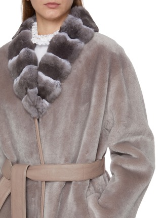  - FABIO GAVAZZI - Reversible Chinchilla Fur Shearling Coat