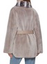 Back View - Click To Enlarge - FABIO GAVAZZI - Reversible Chinchilla Fur Shearling Coat