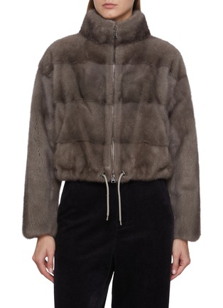 Main View - Click To Enlarge - FABIO GAVAZZI - Mink Fur Jacket