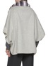 Back View - Click To Enlarge - FABIO GAVAZZI - Chinchilla Fur Cashmere Cape