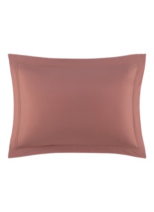 Detail View - Click To Enlarge - YVES DELORME - Triomphe Pillow Case — Sandal