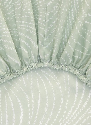 Detail View - Click To Enlarge - YVES DELORME - Pollen King Size Fitted Sheet