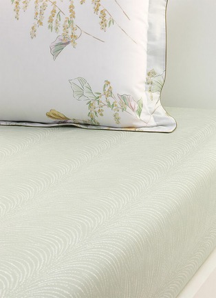Main View - Click To Enlarge - YVES DELORME - Pollen King Size Fitted Sheet
