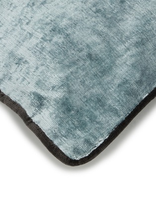 Detail View - Click To Enlarge - YVES DELORME - Boromée Cushion Cover — Fjord