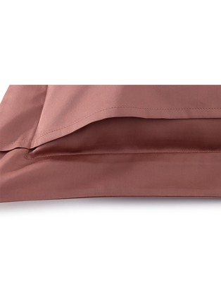 Detail View - Click To Enlarge - YVES DELORME - Triomphe Pillow Case — Sandal