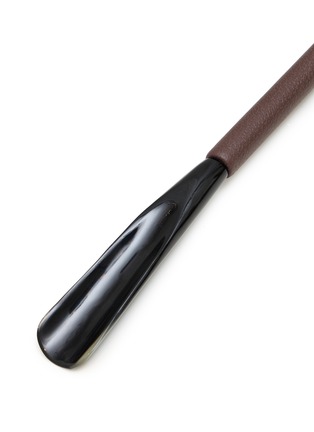 Detail View - Click To Enlarge - LORENZI MILANO - Zebu Leather Shoehorn