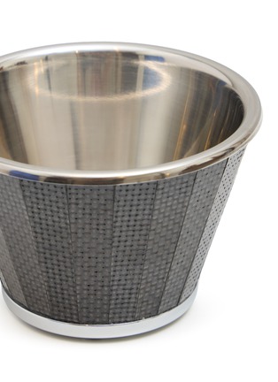 Detail View - Click To Enlarge - LORENZI MILANO - Carbon Fibre Shaving Mug