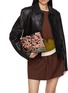 Figure View - Click To Enlarge - LOEWE - x Anni Albers Medium Flamenco Embroidered Dot Purse