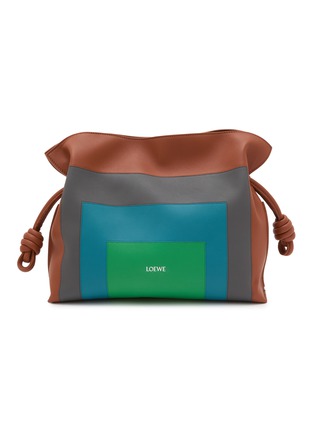 Main View - Click To Enlarge - LOEWE - x Josef Albers Medium Flamenco Leather Shoulder Bag