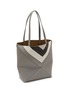 Detail View - Click To Enlarge - LOEWE - x Josef Albers Puzzle Fold Leather Tote Bag