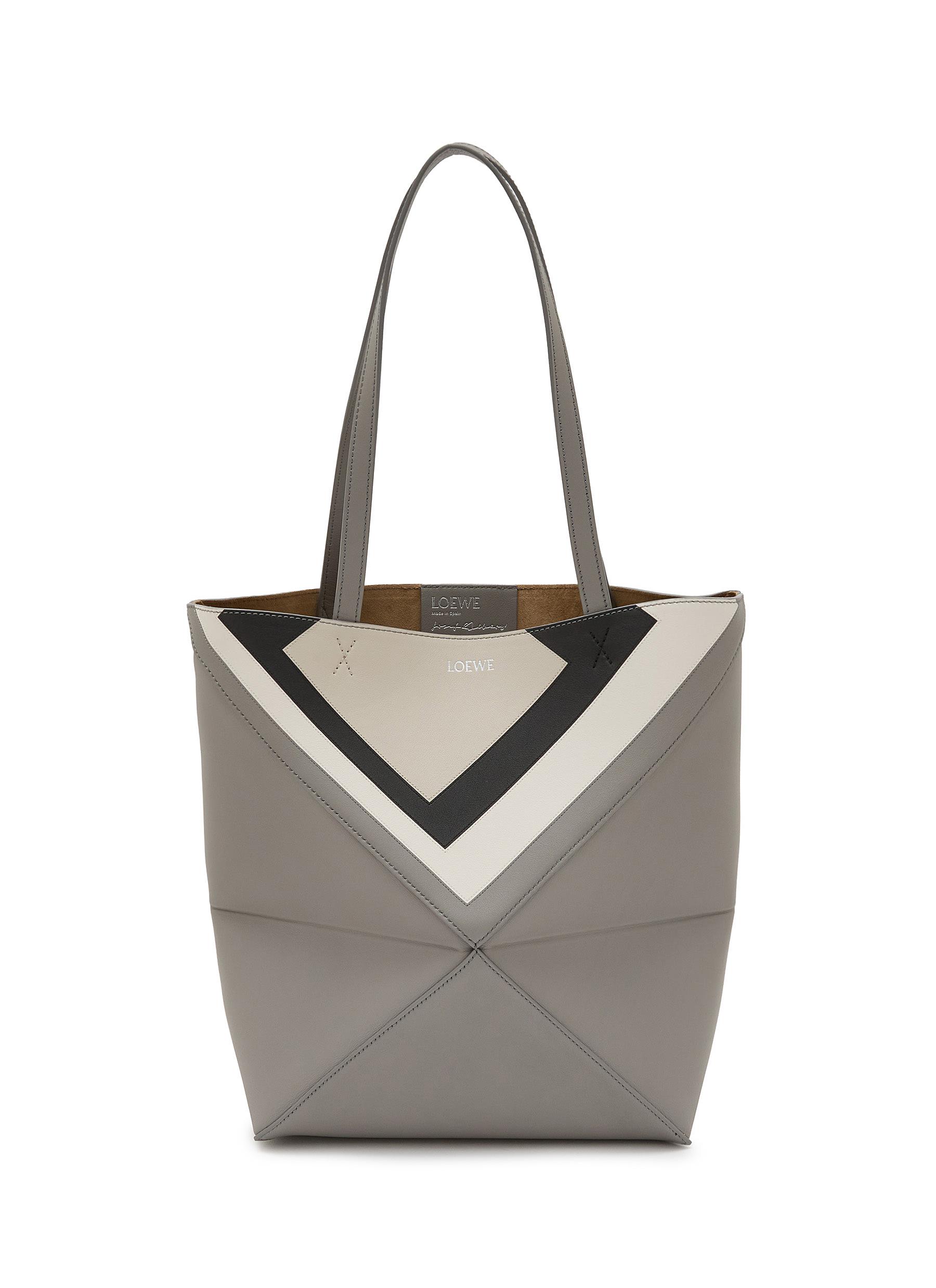 LOEWE | x Josef Albers Puzzle Fold Leather Tote Bag | Women
