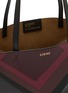 Detail View - Click To Enlarge - LOEWE - x Josef Albers Puzzle Fold Leather Tote Bag