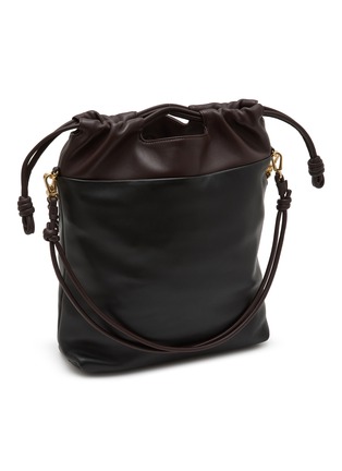 Detail View - Click To Enlarge - LOEWE - Flamenco Bicolour Leather Purse Tote Bag