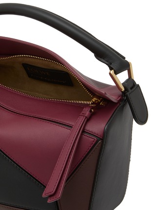 Detail View - Click To Enlarge - LOEWE - x Josef Albers Small Puzzle Leather Bag