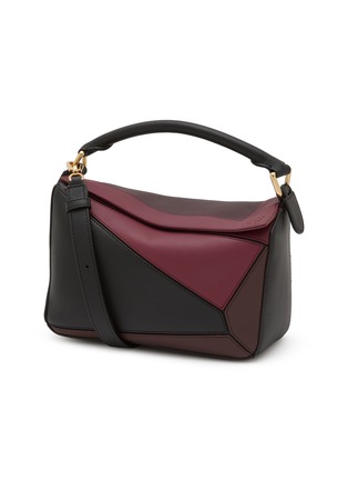 Main View - Click To Enlarge - LOEWE - x Josef Albers Small Puzzle Leather Bag