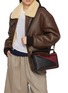 Figure View - Click To Enlarge - LOEWE - x Josef Albers Small Puzzle Leather Bag