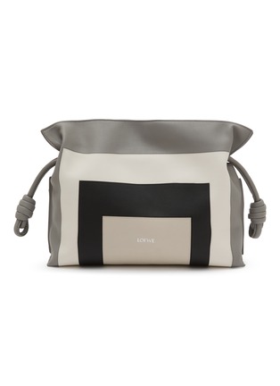 Main View - Click To Enlarge - LOEWE - x Josef Albers Medium Flamenco Leather Shoulder Bag